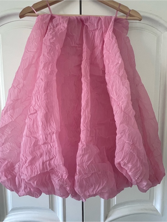 Zara Dresses & Skirts - Women's Pink Bubble Skirt - Lightweight Flowy Design